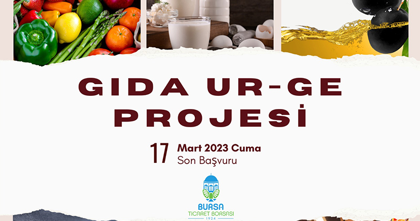 Gıda UR-Ge Projesi Başvuru Süresi Uzatıldı