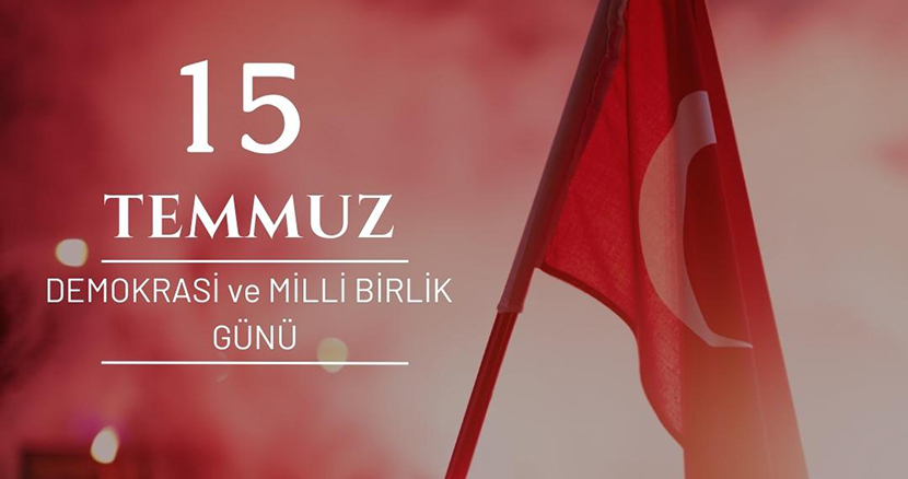 Başkan Özer Matlı’dan, 15 Temmuz Demokrasi ve Milli Birlik Günü Mesajı