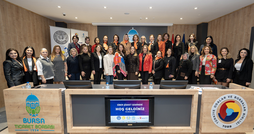 Bursa’da Girişimci Kadınlar Dünya Kadın Hakları Günü’nde Siber Şiddete ‘Dur’ Dedi